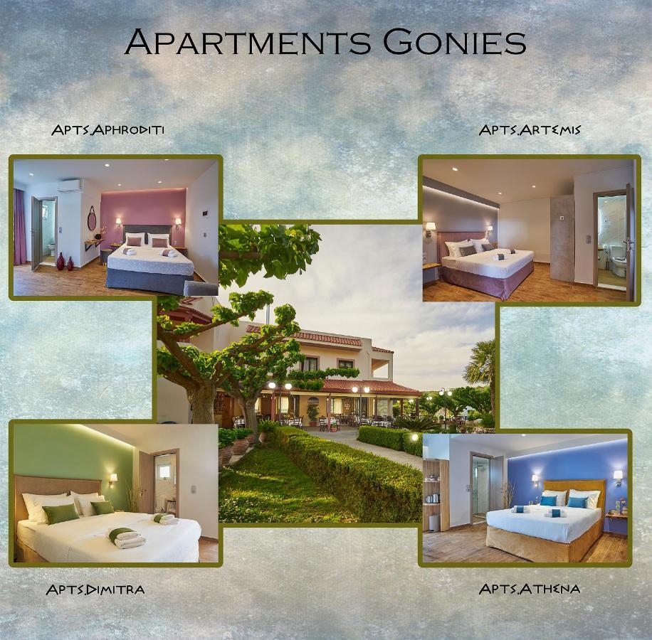 Apartments Gonies - Artemis Goníai Zewnętrze zdjęcie